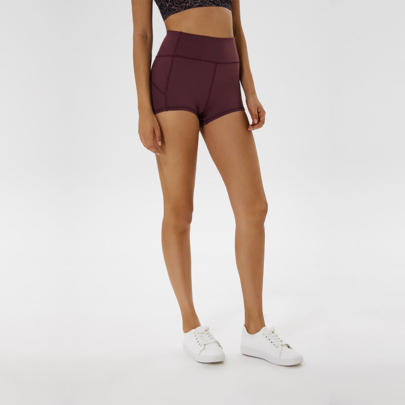 HIRUCE Women Classic Skin Friendly Soft Quick Drying Nylon Three Point Yoga Pants