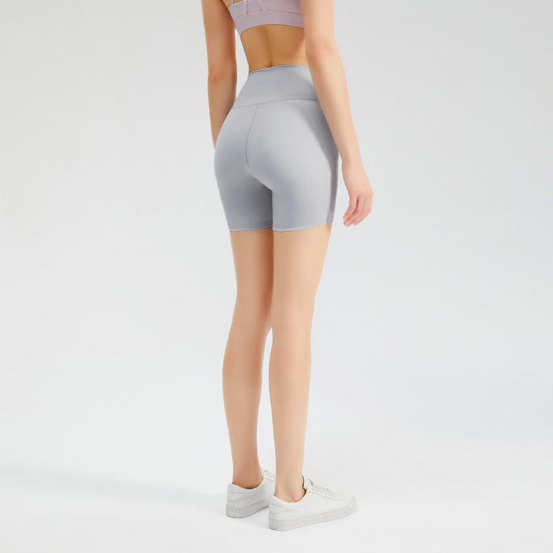 Hiruce Women Yoga Smooth Slim Hip Lifting Sports Short Pants