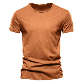 Men's Cotton Round-Neck T-shirts