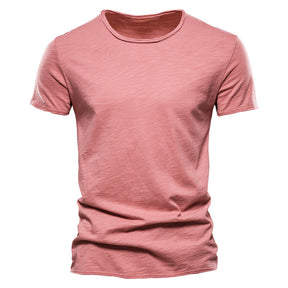 Men's Cotton Round-Neck T-shirts