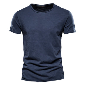 Men's Cotton Round-Neck T-shirts