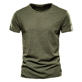 Men's Cotton Round-Neck T-shirts