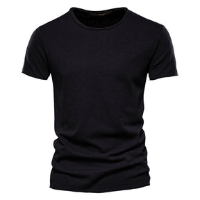 Men's Cotton Round-Neck T-shirts