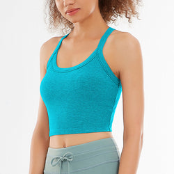 hiruce  U-Neck Sports Slip Croptop