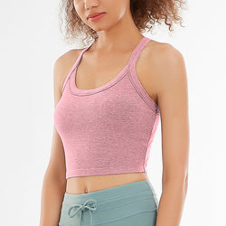 hiruce  U-Neck Sports Slip Croptop